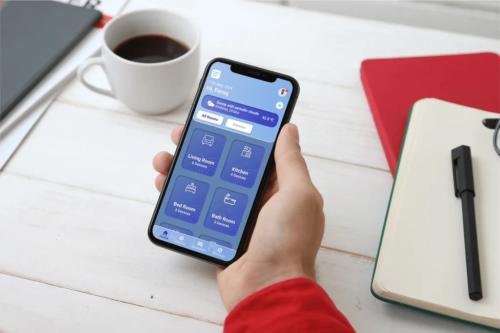 智能家居与自动化场景：Smart Home App Design